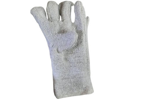 Skin Friendly Full Finger Asbestos Gloves