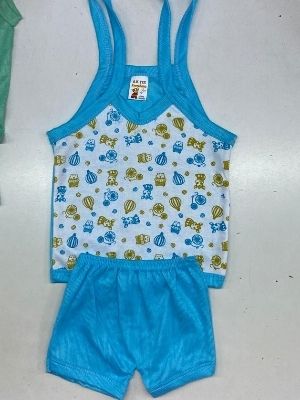 Baby Suits - Cotton Blend, Multicolor Printed Design | Breathable Unisex Comfort, Machine Washable