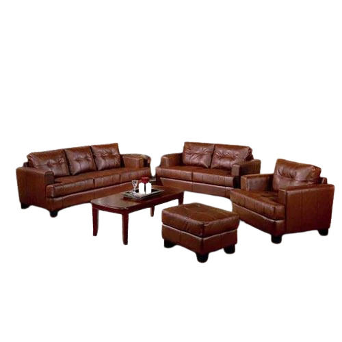 Pure Leather Sofa Set