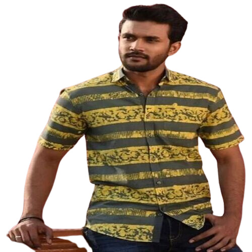 Half Sleeve Mens Shirt