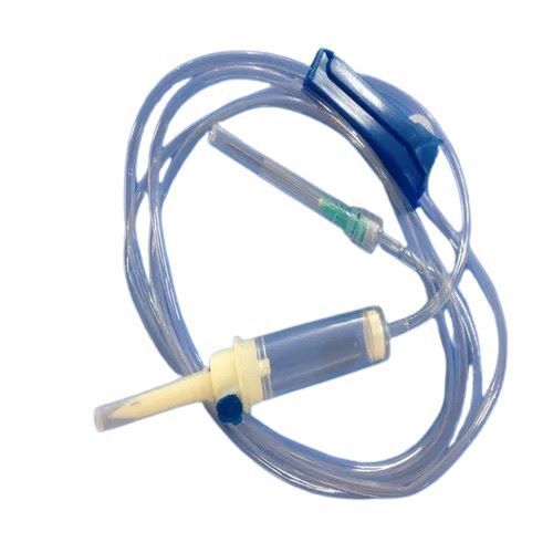 Transparent Premium Infusion Set With Luer Lock