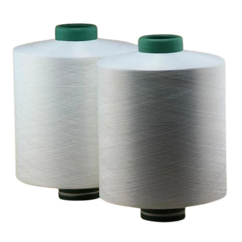 White Polyester Textured Yarn