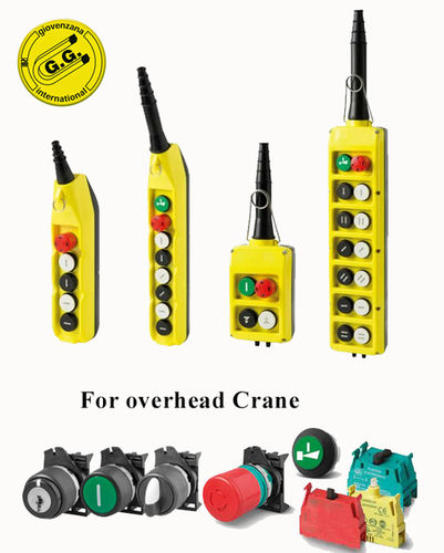 Durable Push Button Pendant for Overhead Crane