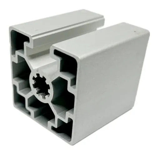 Industrial Slot Aluminum Profile - Color: Silver