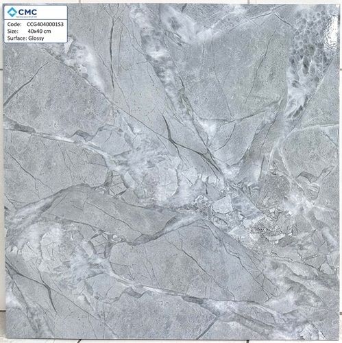 Antibacterial Natural Stone Full Glazed Glossy Ceramic Tile