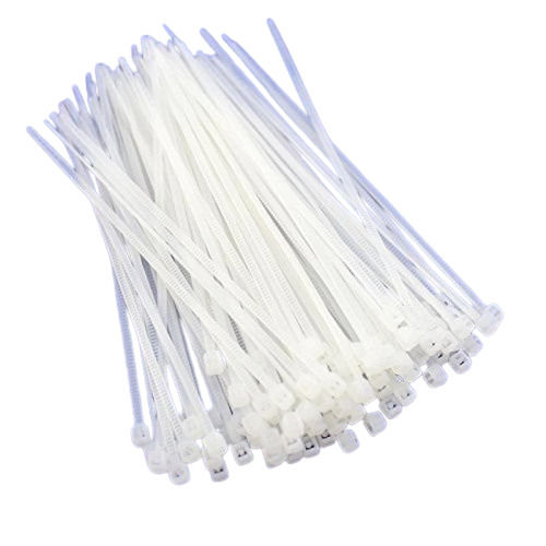 White PVC Cable Ties