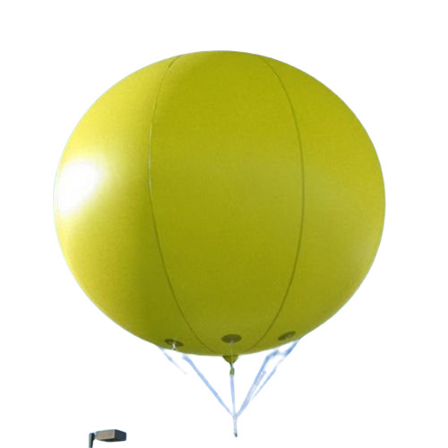 Yellow Hi Float in Air Filled Advertising PVC Balloons