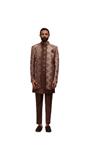 Wedding Wear Mens Indo Western Sherwani