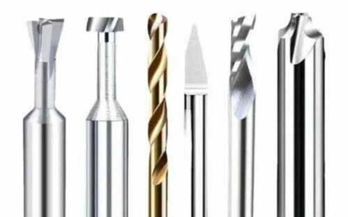 Round Shape Milling Cutter - Metal,  Round Design | Silver Color, Industrial Application, Made from Alumina, Carbide, Cobalt Alloy, and Diamond