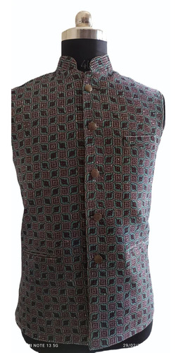 Printed Men Nehru Jacket - Color: All