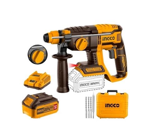 Ingco CRHLI202081 20V Rotary Hammer 2.0J Impact Energy