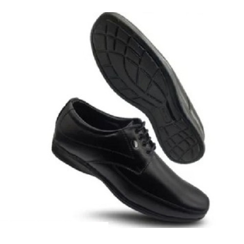 Lace Closure Mens Formal Shoe - Color: Black