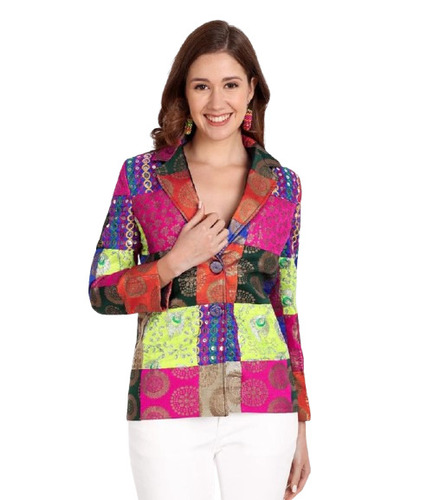 Cotton Blazer - All Sizes, Multi Color Full Sleeve Unisex Jacket | Breathable, Washable Design for Versatile Wear