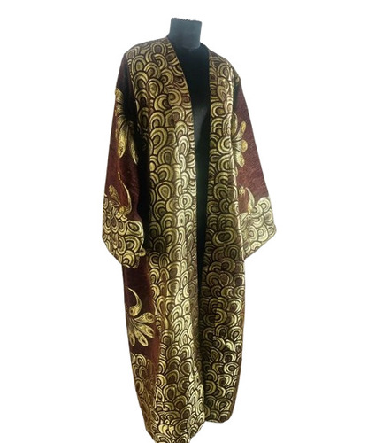 Ladies Pattern-Printed Full Sleeves Shrug - Large Size, Breathable & Washable Fabric for All Seasons