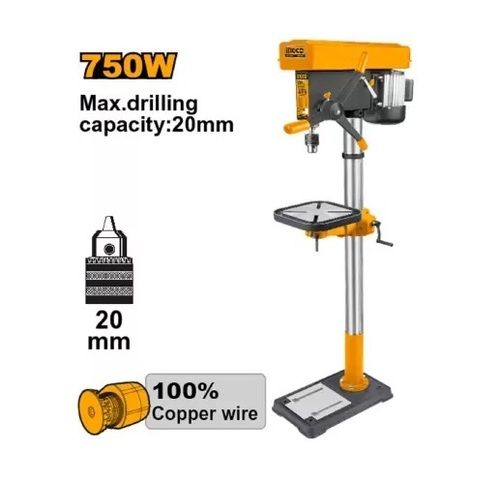 750W 210-3200 RPM INGCO DP207505 Hand Drill Press