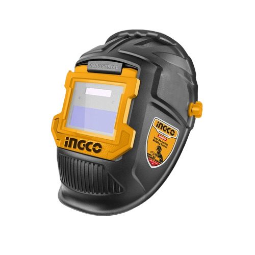 INGCO AHM009 90x35MM Single Sided Rubber Auto Darkening Welding Helmet