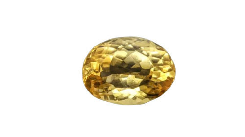 Elegant Look Oval Pukhraj Gemstone