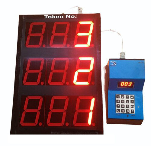 Digital Token Display System