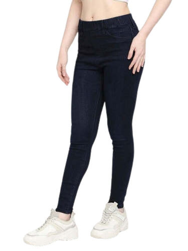 Dark Blue Lycra Jeans 