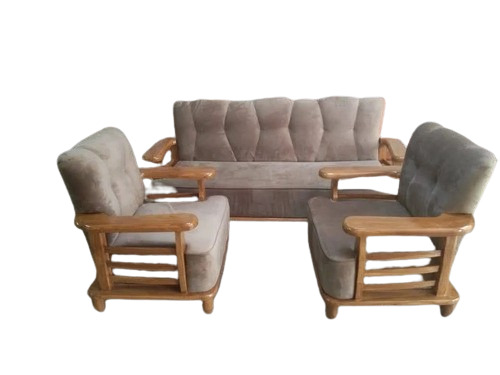 Sofa Set - Wood Material, Classic Appearance | Durable Handmade, Eco-Friendly, Perfect Finishing, No Assembly Required