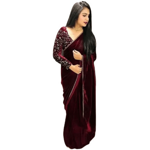 Velvet Sarees - Color: All