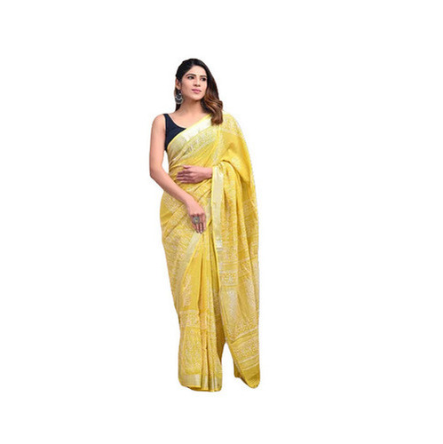 linen saree
