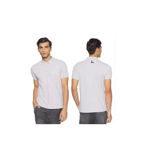 Grey Regular Fit T Shirt