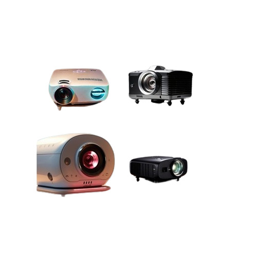 Remote Controlled Portable LED Projector