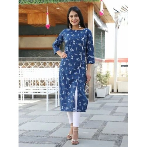 Cotton Ladies Kurti - Color: Multi Color