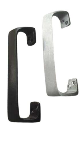 Heat Resistant And Fine Finished Door Handle - Aluminium Material, Silver and Black Color | Durable, Optimum Quality, Premium Finish