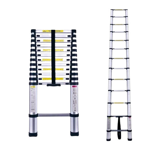 Aluminium Safety Ladder - 70 Kg Load Capacity, Easy To Use Industrial Solution