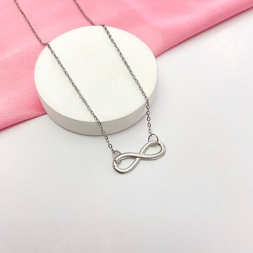 Oralia Silver Infinity Charm Necklace Perfect for Dailywear