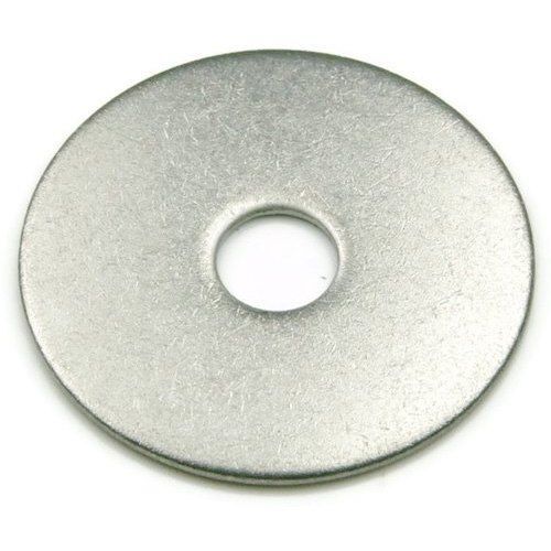 Steel Flat Washer - Corrosion-Resistant Steel, Round Shape, White Color | Durable, Lightweight Design, High Tensile Strength, Versatile Applications