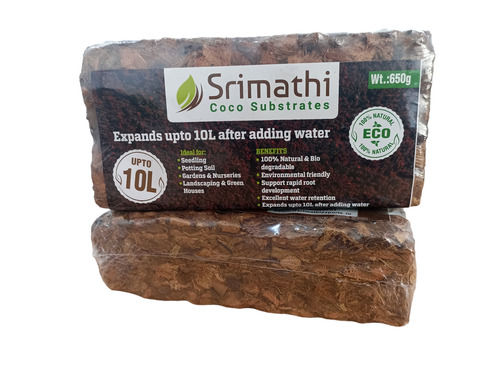 650gram Coco Coir Chips Brick