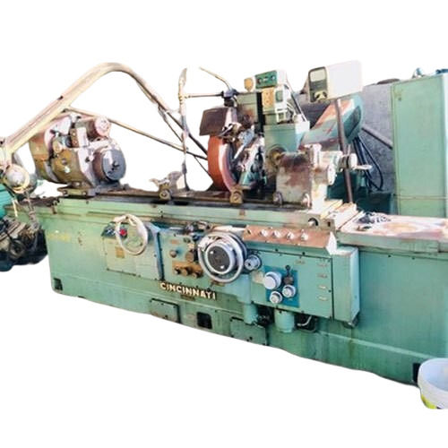 Cylindrical Grinding Machine - Metal, 1500 mm Grinding Length, Green | Electric Drive, Durable, Low Energy Consumption, Manual Control, Hydraulic Design