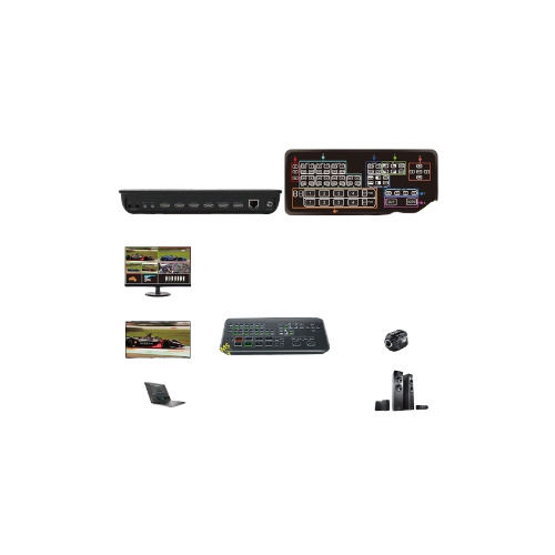 Cinetreak Mixer Mini Multi-Format 4CH HDMI Inputs with PIP Chroma Key Live Streaming Video Switcher