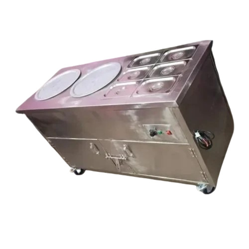 Commercial Food Warmer - Stainless Steel, Big Size, Silver Color | High Efficiency, Durable, Free Stand Design
