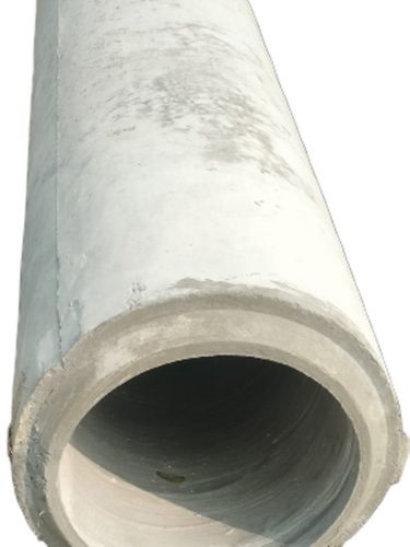 RCC Hume Pipes - 450mm Diameter, White | Round Shape, High Load Bearing, For Sewage and Drainage