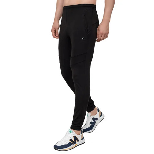Mens Black Sports Lower - Design: Plain