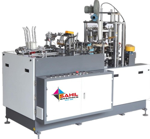 Paper Cup Making Machine - Mild Steel, Premium Grade, Rust Proof | High Performance, Long Life, Easy To Operate, Polished Finish, Carton Box Packaging