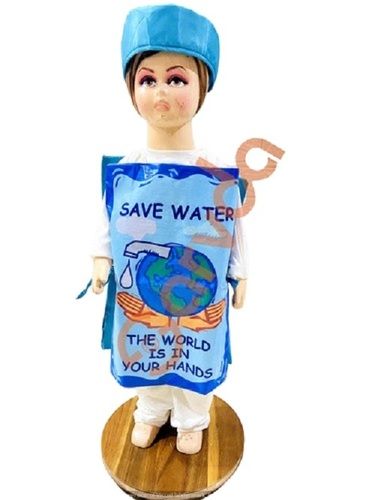 Save Water Fancy Dress Costume For Kids Free Size