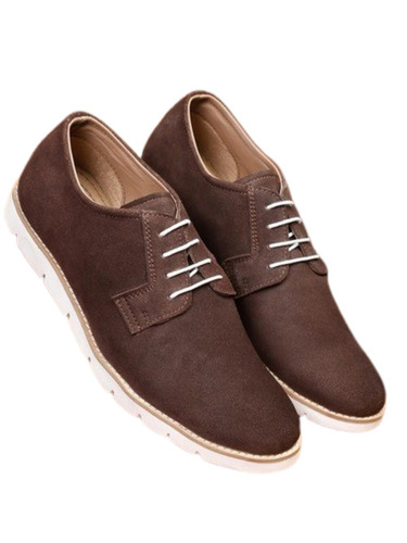 Brown Teakwood Leather Shoes