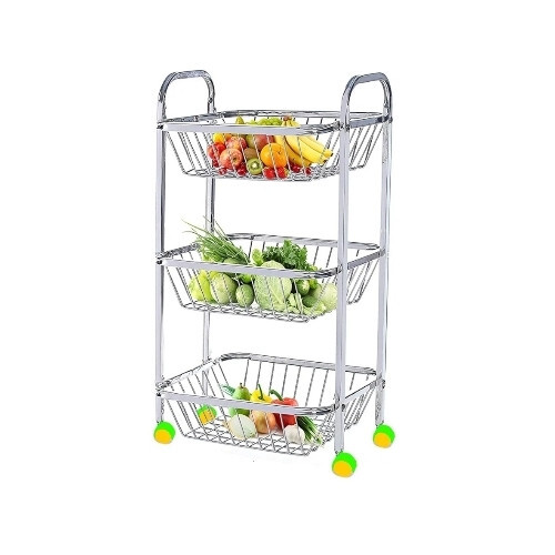 Stainless Steel Kitchen Trolley - Use: Hotel