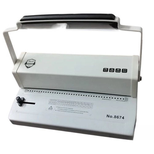 A4 Legal Size Spiral Binding Machine