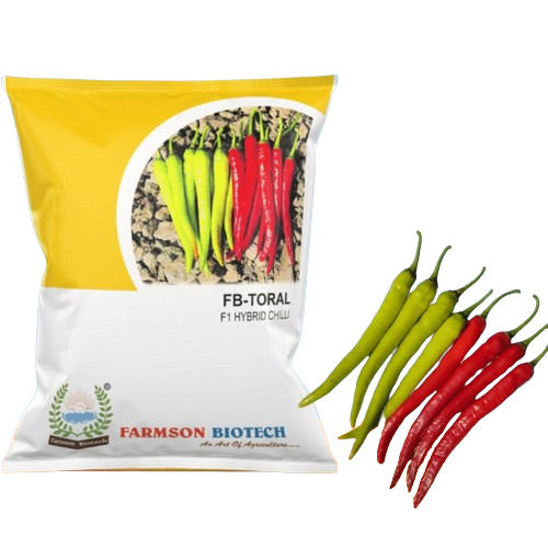 Fb-Toral F1 Hybrid Chili Seeds (Dual Purpose)