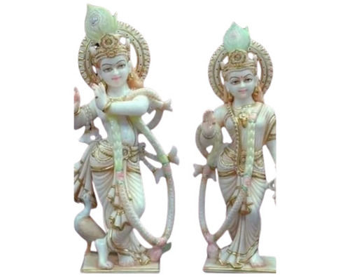 Marble Shri Radha Krishna Statue