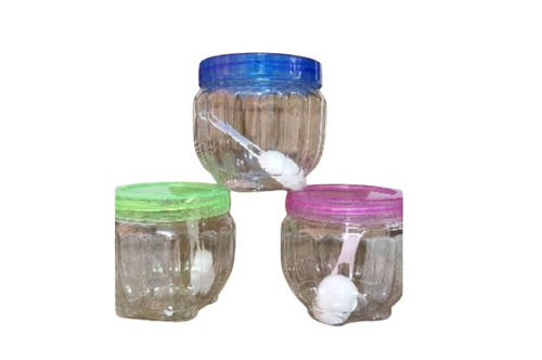 Crack Proof Round Plastic Jars