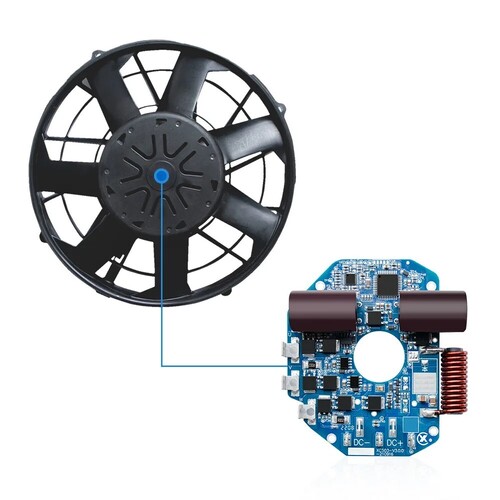 Automtoive Blower Motor Controller Fan Speed Controller - Current Rating: 8