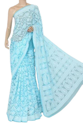 Chikankari Saree - Color: All