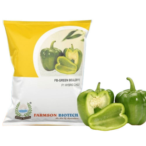 Fb-Green Bell (2011) F1 Hybrid Sweet Pepper Seeds
